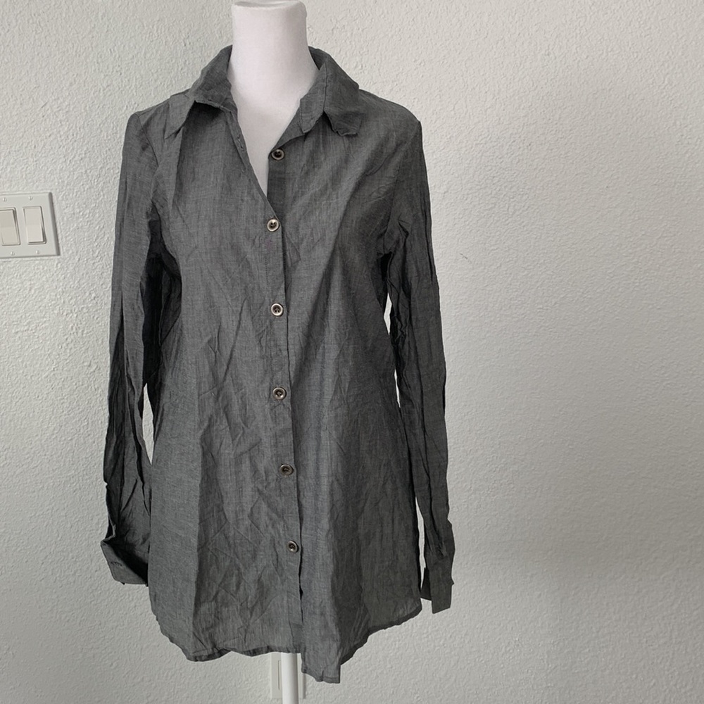Surrealist button down shirt